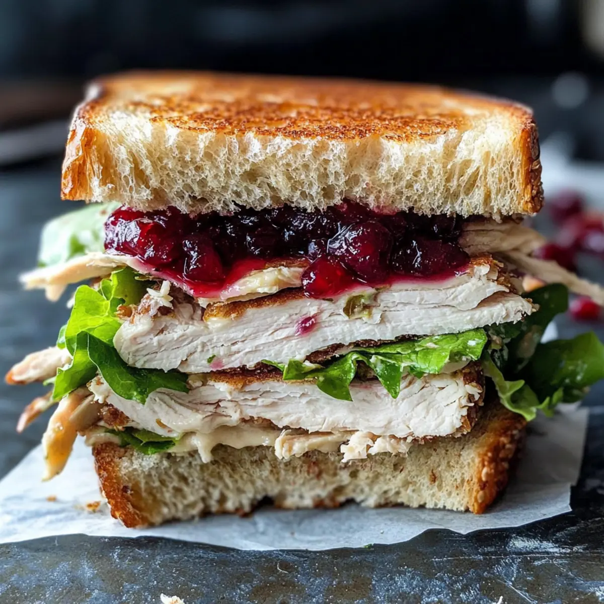 Savory Cranberry Turkey Sandwich for Post-Thanksgiving Bliss 4 02b956f4 c94f 4849 920e e447d0fd653abr kflcbi