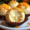 No Bake Orange Creamsicle Truffles