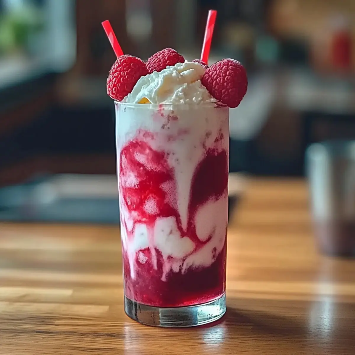 Raspberry Dream Dirty Soda
