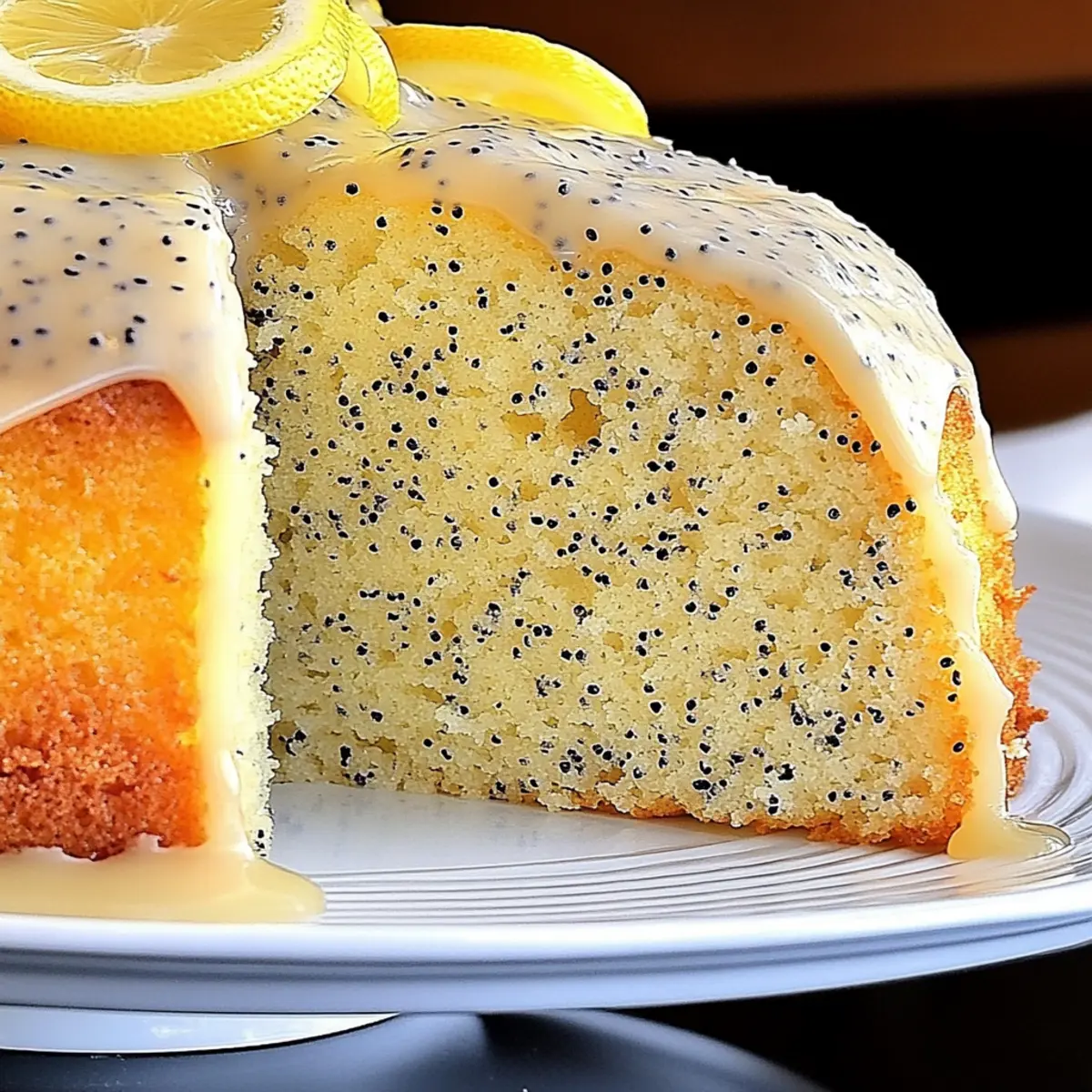 Lemon Poppy Seed Cake