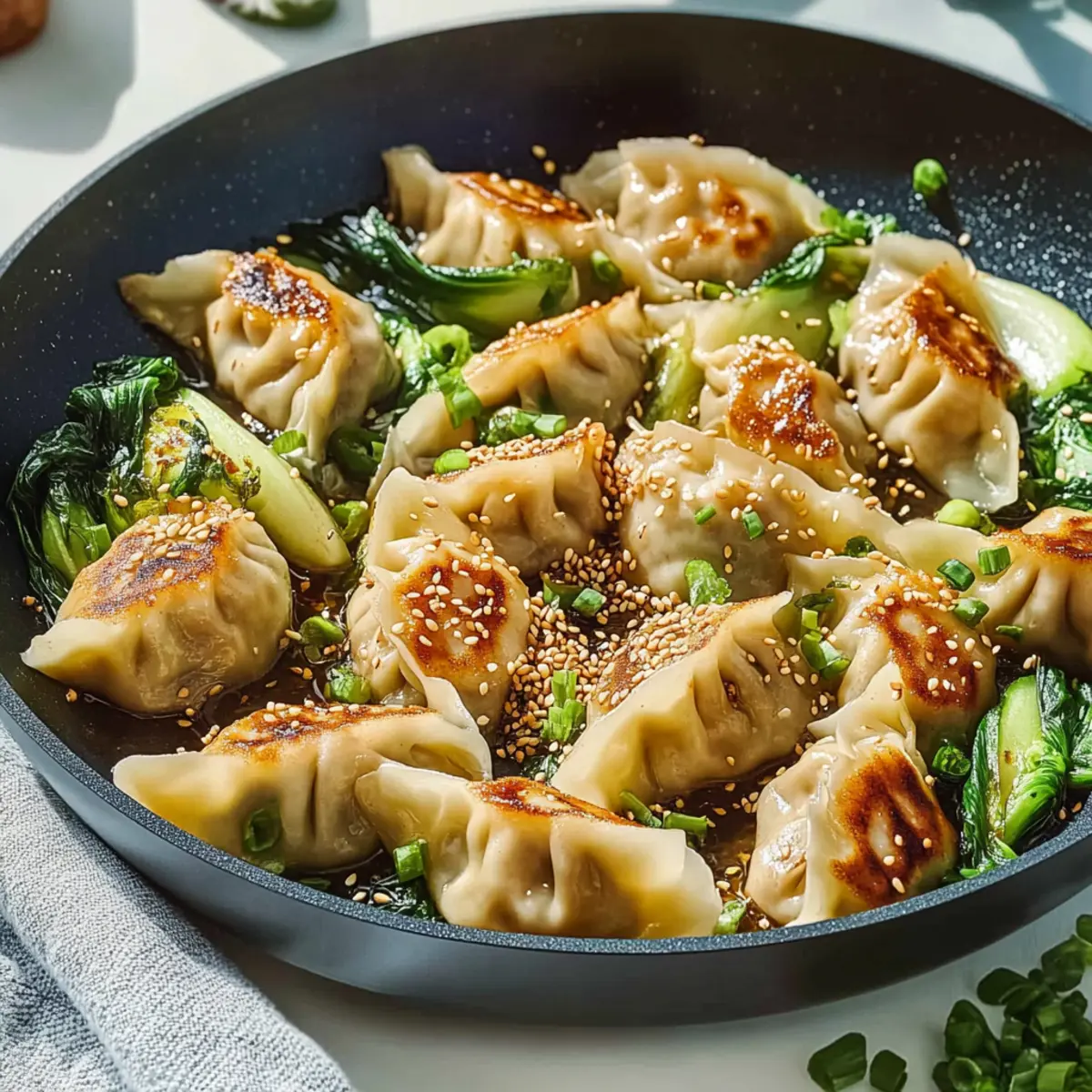 One Pan Dumpling Delight: Quick and Flavorful Vegetarian Feast 3 a0f509da 76da 4b57 a2c4 41b1cfcf4599bl yhaysw