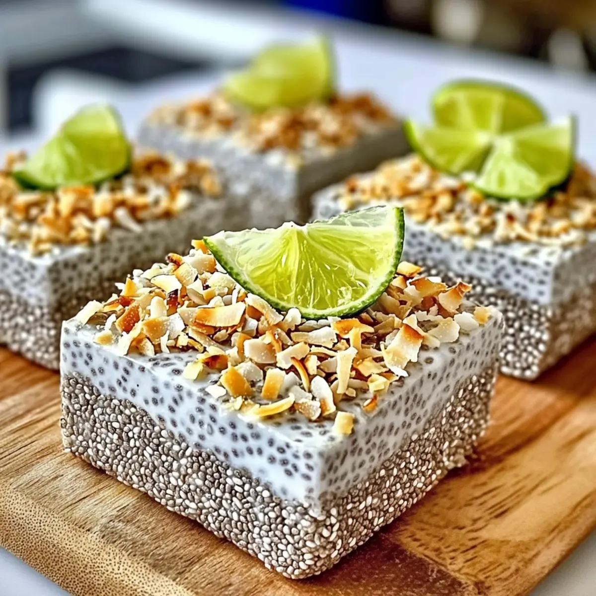 Tropical No-Bake Chia Pudding Bars for a Guilt-Free Snack 5 No-Bake Chia Pudding Bars