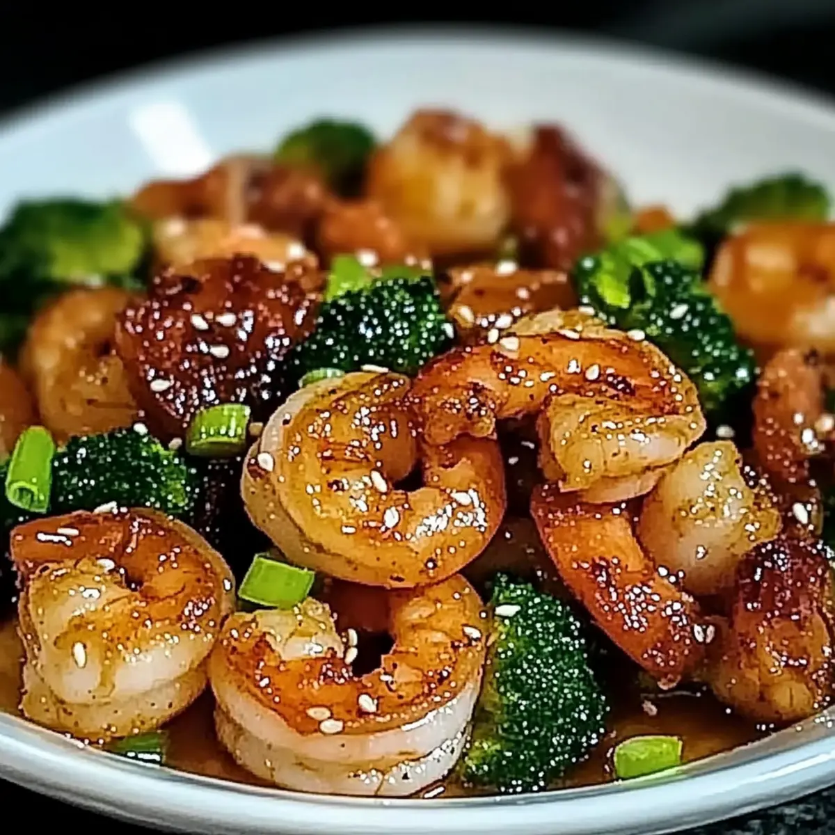 Honey Garlic Shrimp