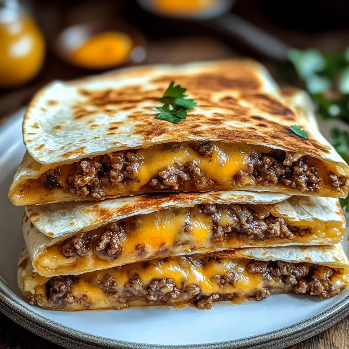 Smashburger Quesadillas: Fast, Flavorful, and Fun Dinner Idea 5 Smashburger Quesadillas