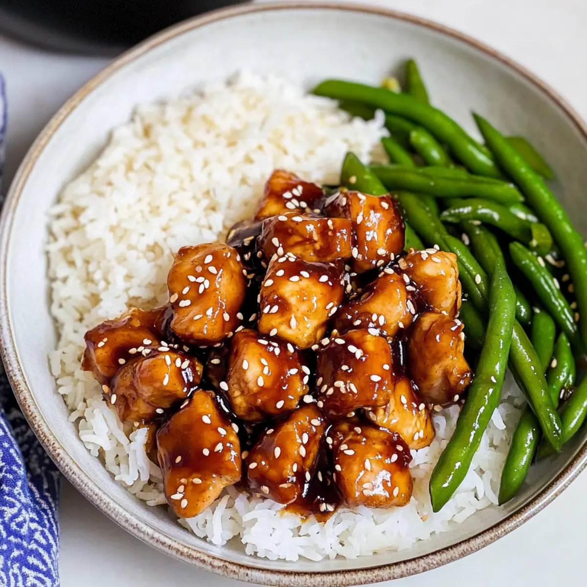 Healthy Sesame Chicken
