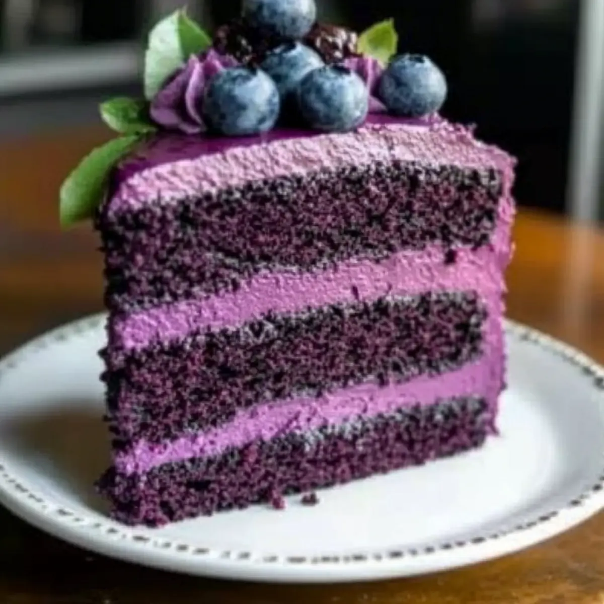 Royal Purple Velvet Cake