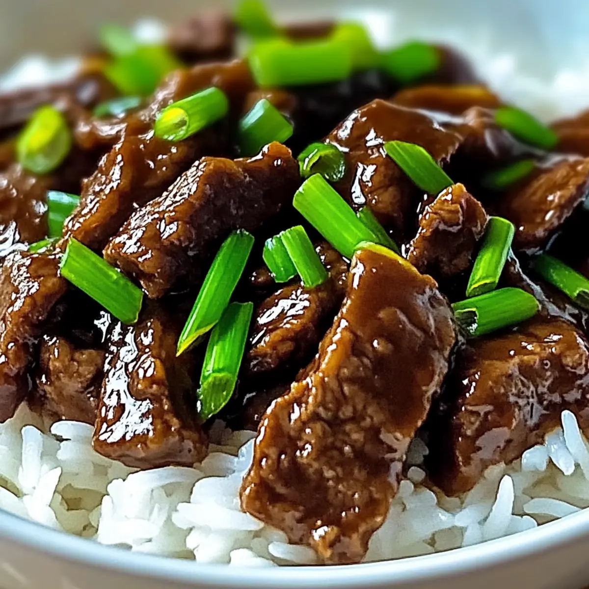 Slow Cooker Mongolian Beef