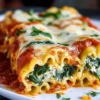 Spinach Lasagna Roll Ups