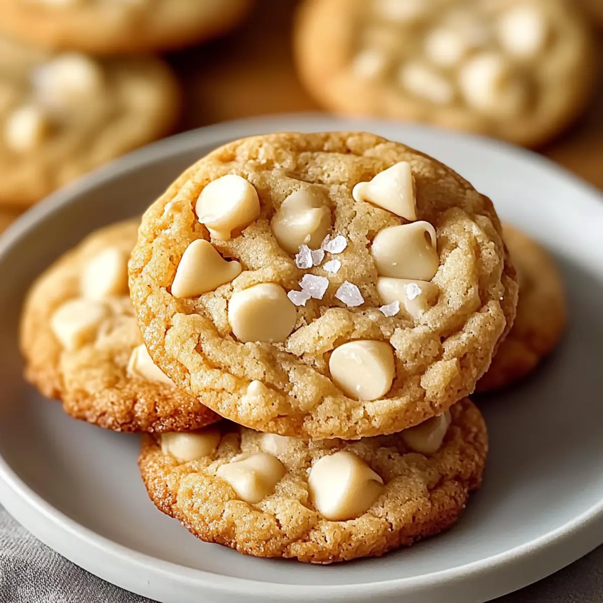 White Chocolate Chip Cookies