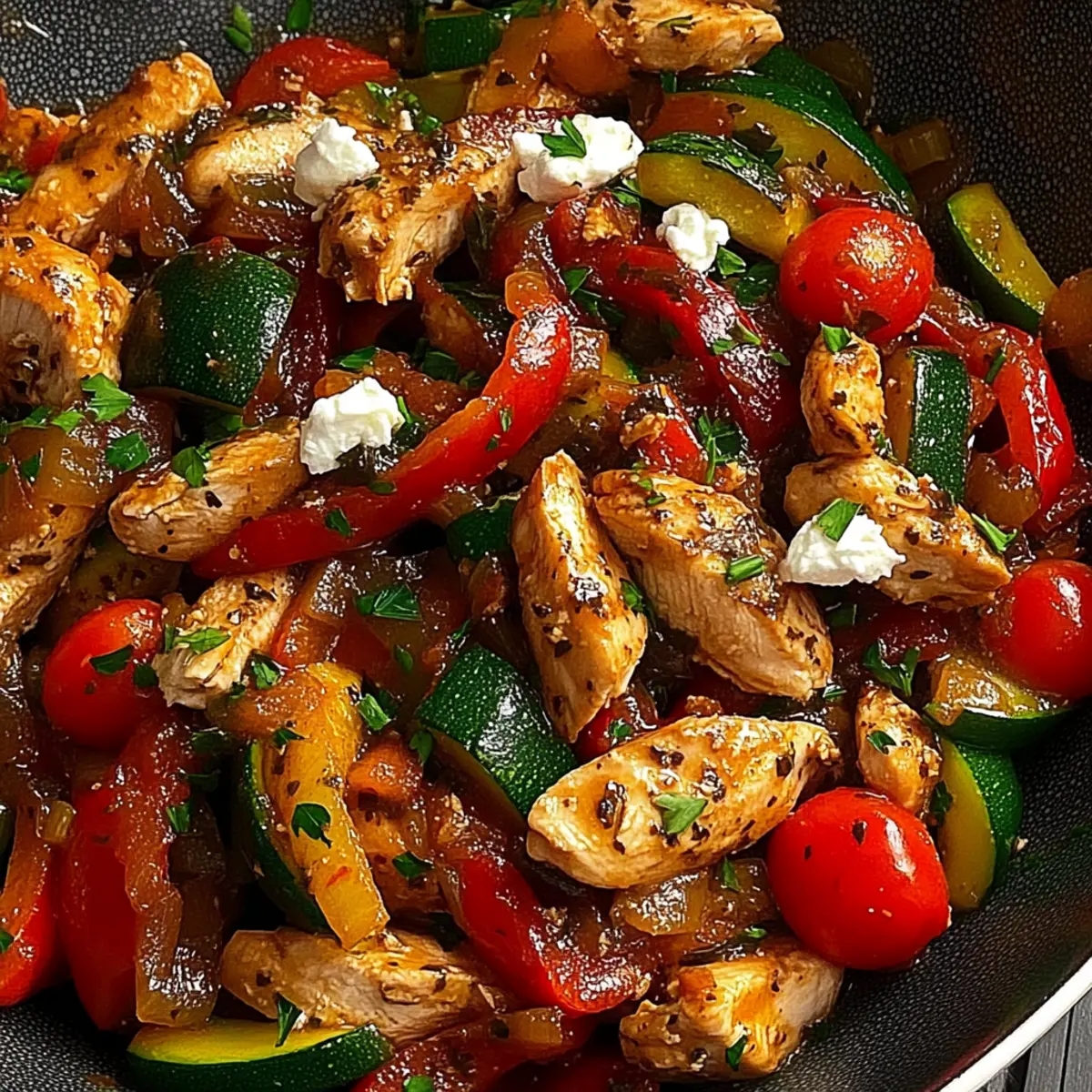 Mediterranean Chicken Stir Fry: A Quick Flavorful Dinner 5 Mediterranean Chicken Stir Fry