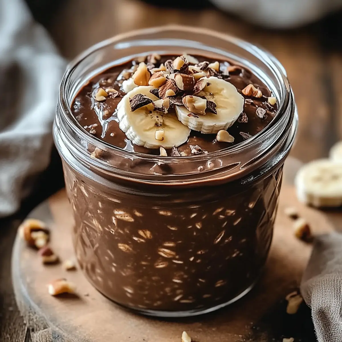 Chocolate Overnight Oats