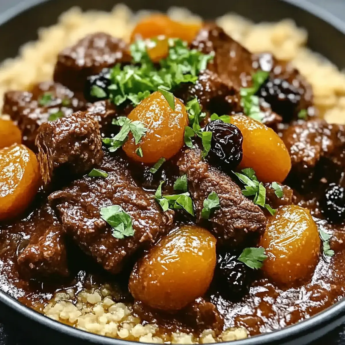 Moroccan-Inspired Beef Stew