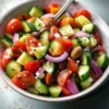 Cucumber Tomato Onion Salad