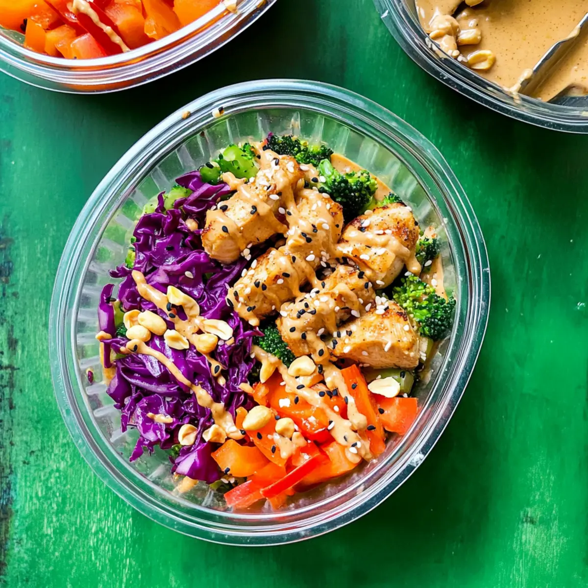 Peanut Chicken Meal Prep