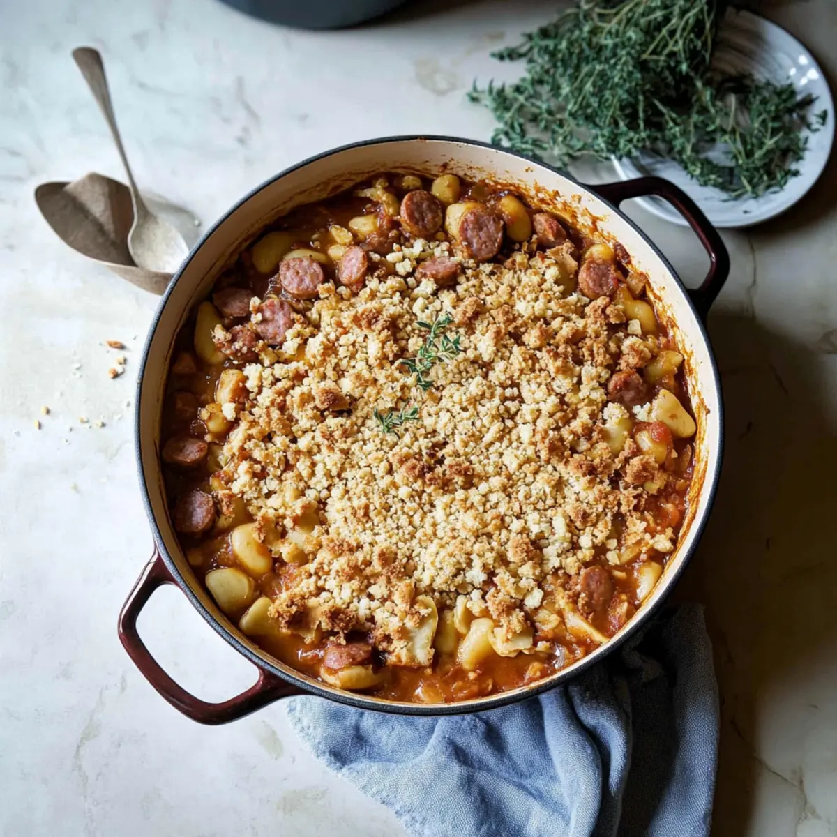 Chicken and Sausage Cassoulet