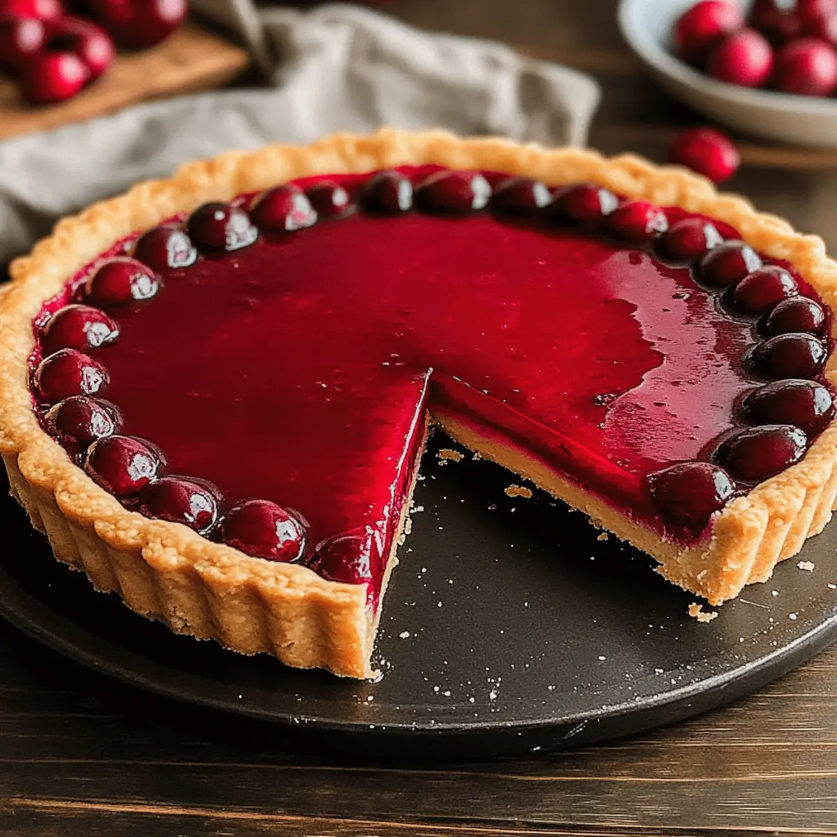 Cranberry Curd Tart: A Festive Delight for Your Table 5 Cranberry Curd Tart