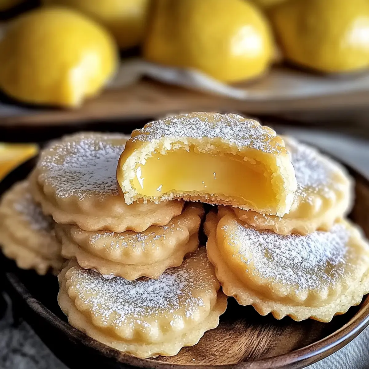 Lemon Curd Cookies