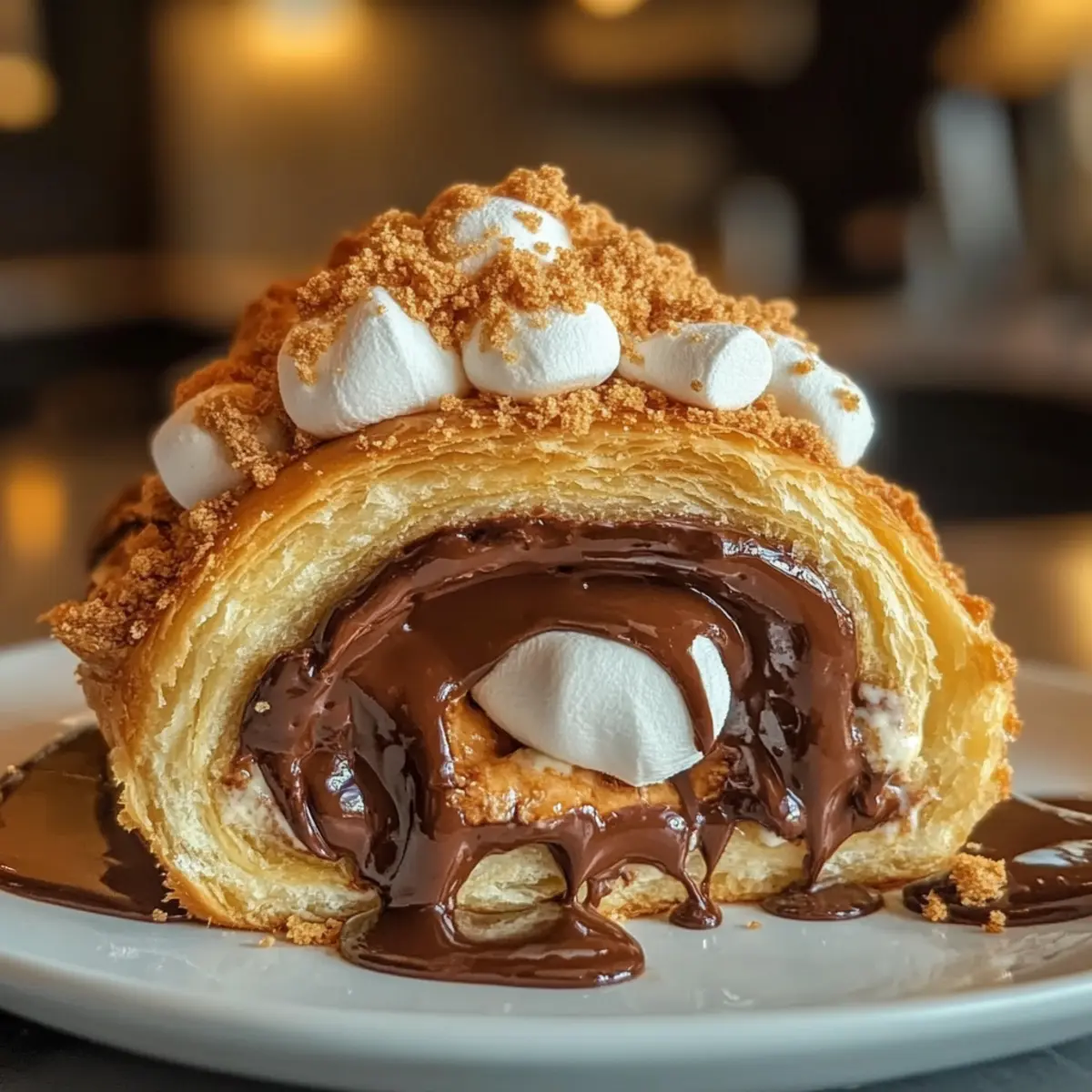 Gooey S’mores Rolls