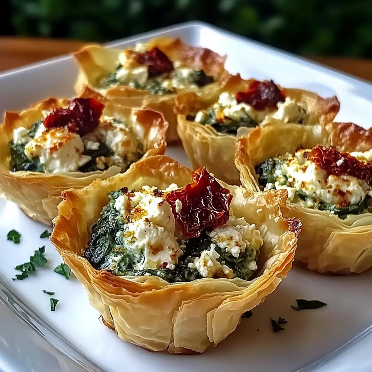 Savory Stuffed Phyllo Cups Easy Recipe for a Flavorful Bite 5 Stuffed Phyllo Cups