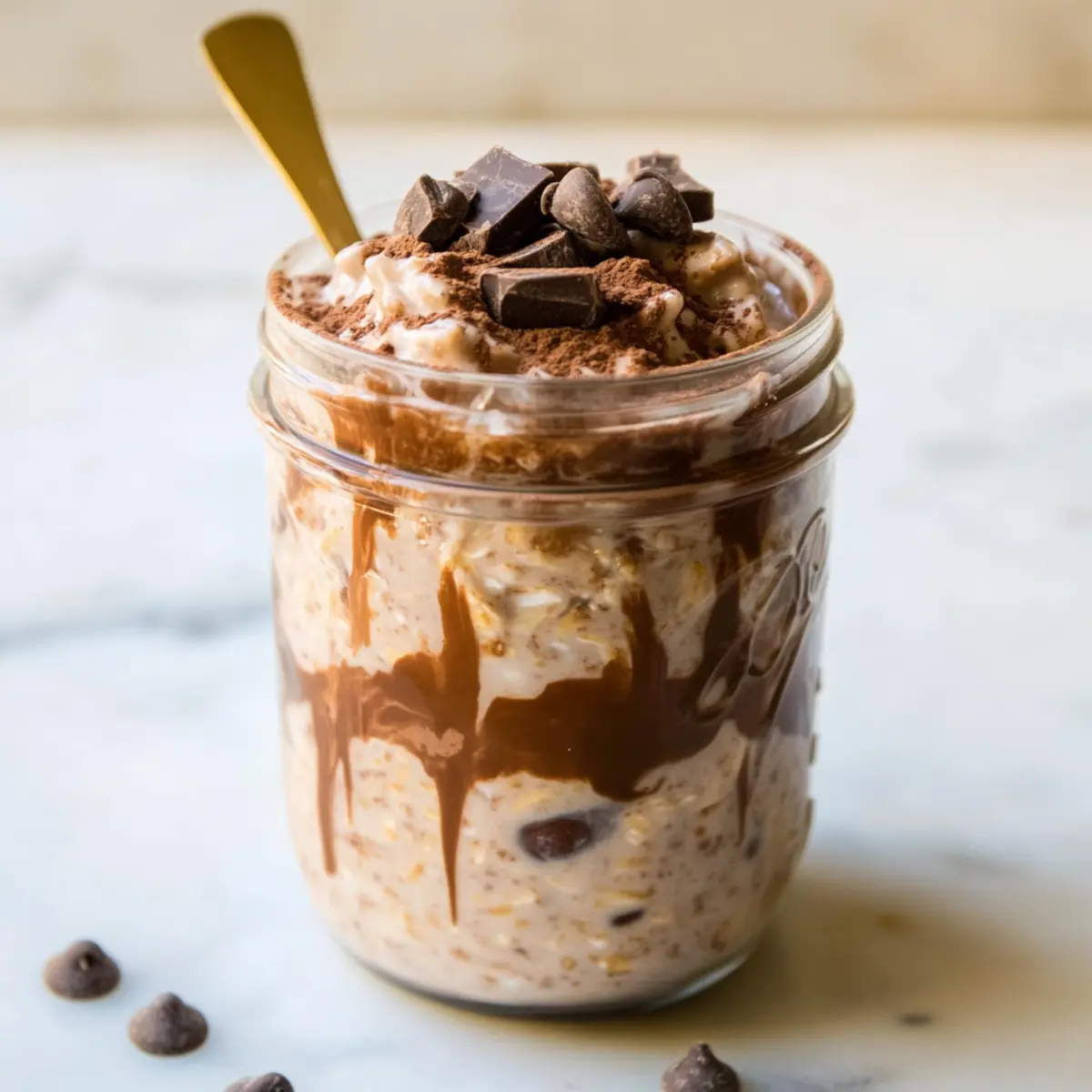 Mocha Latte Overnight Oats