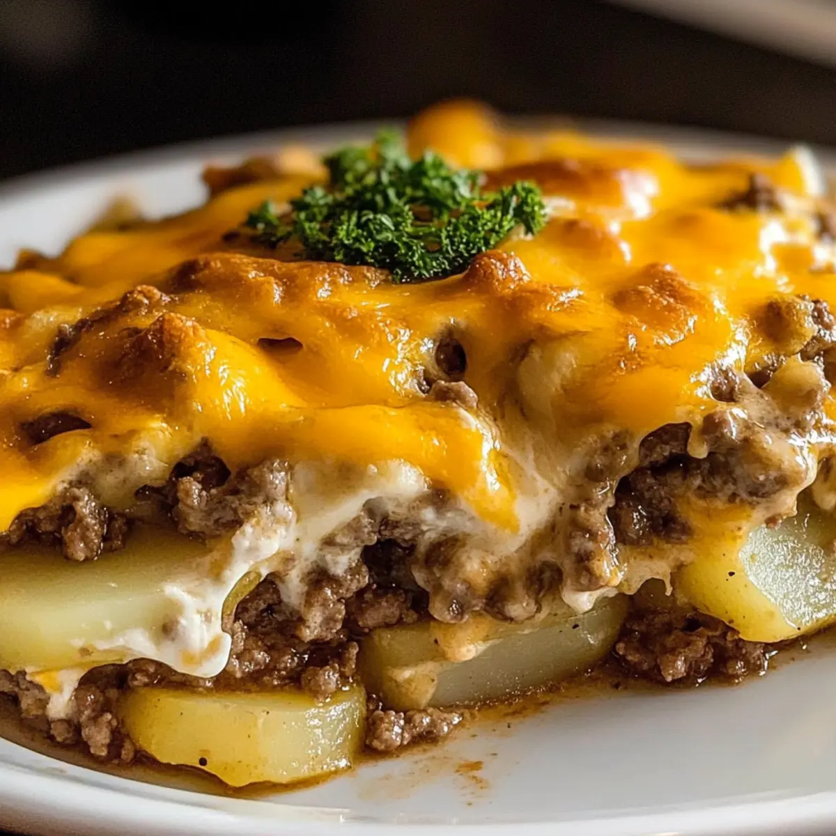 Beef & Potato Casserole