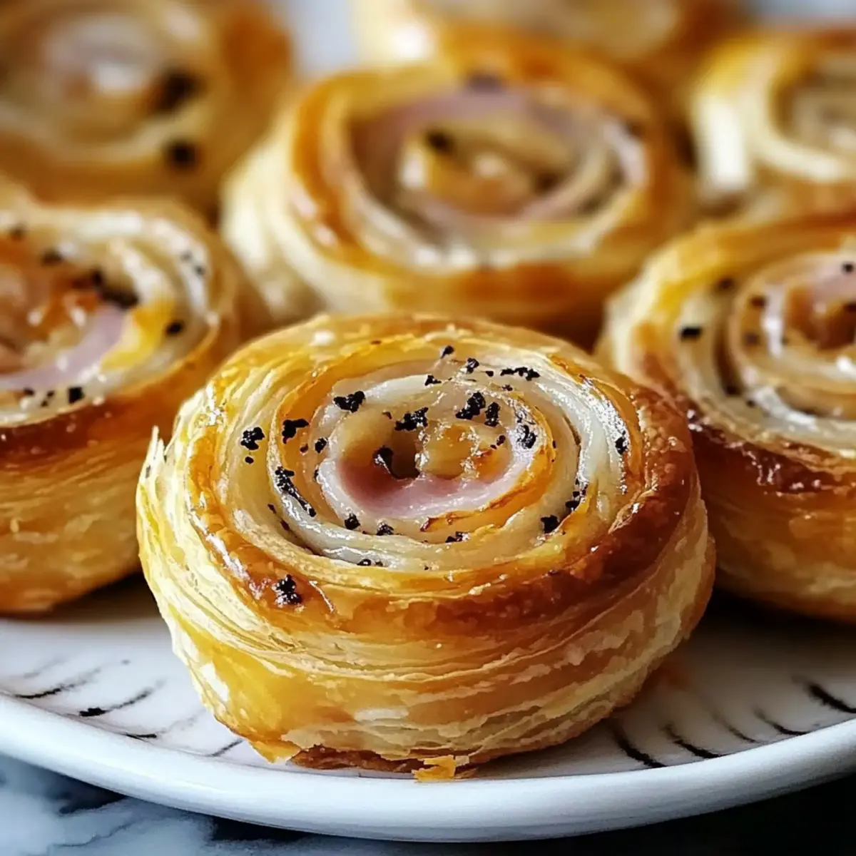 Irresistible Ham and Cheese Puff Pastry Pinwheels to Savor 3 77d750e2 f9a7 43ee 8d9a