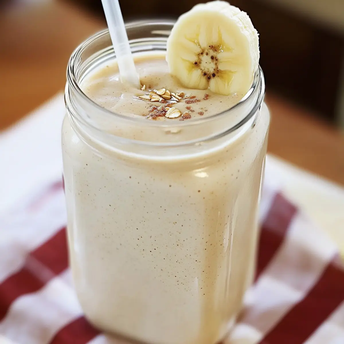Peanut and Honey Oat Smoothie for a Creamy Morning Boost 5 Peanut and Honey Oat Smoothie