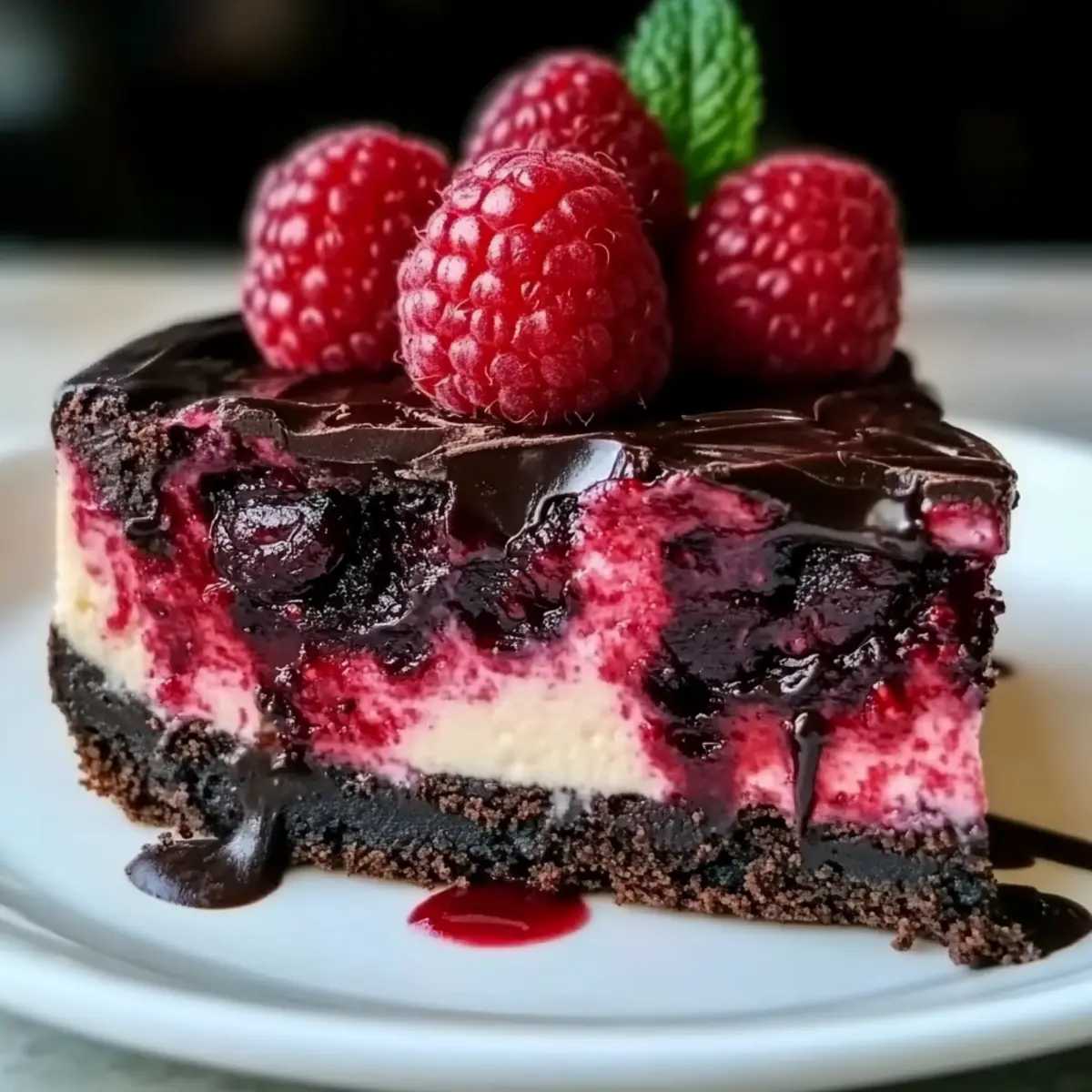 Delicious Dark Chocolate Raspberry Cheesecake for Your Next Treat 3 866890f3 c504 4a3a b488 4ea4147bfb69bl htzpge