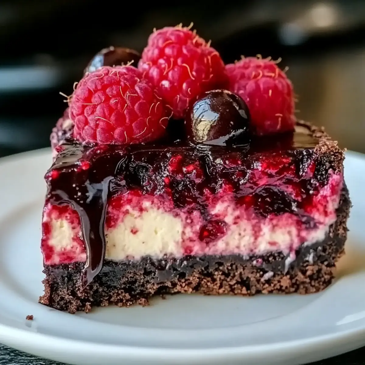 Delicious Dark Chocolate Raspberry Cheesecake for Your Next Treat 5 Dark Chocolate Raspberry Cheesecake