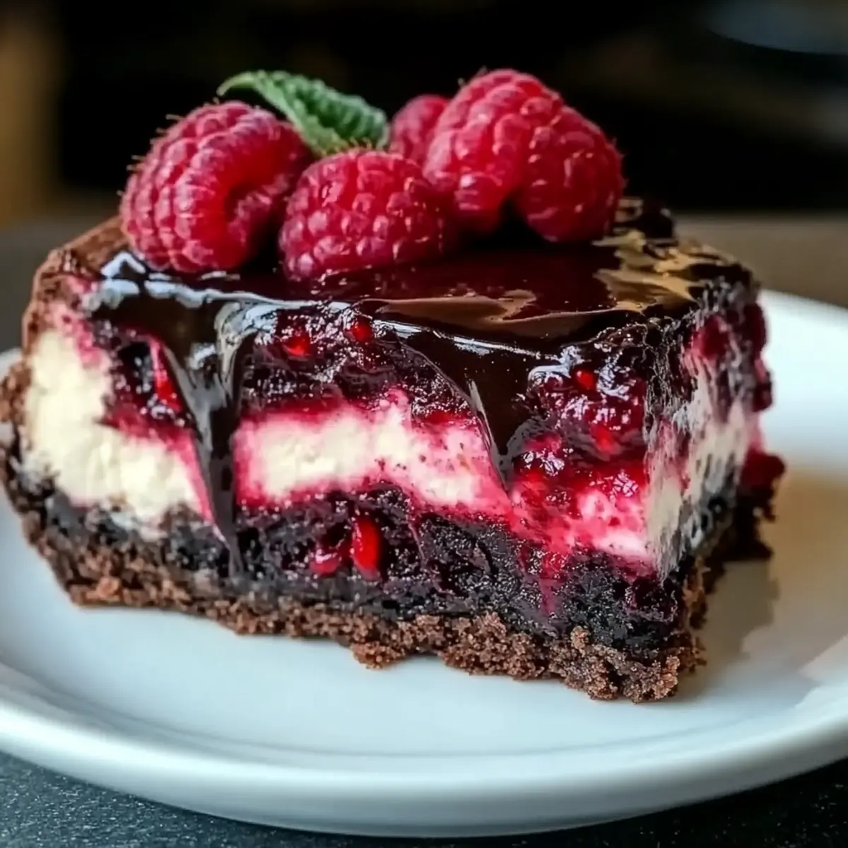 Delicious Dark Chocolate Raspberry Cheesecake for Your Next Treat 2 866890f3 c504 4a3a b488