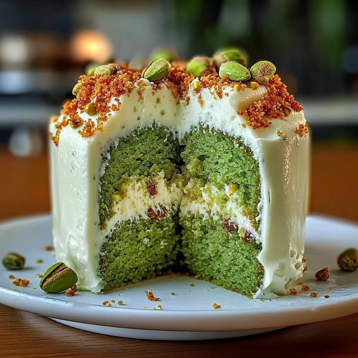 Irresistible Pistachio Cream Cake for Every Celebration 5 Pistachio Cream Cake