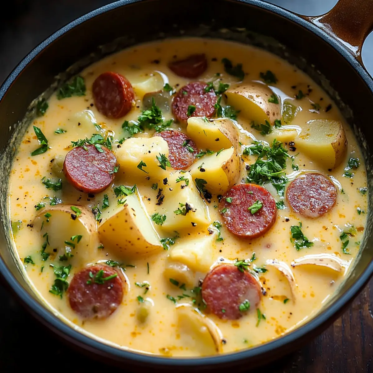 Kielbasa Potato Soup