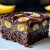Fudgy Banana Bread Brownies