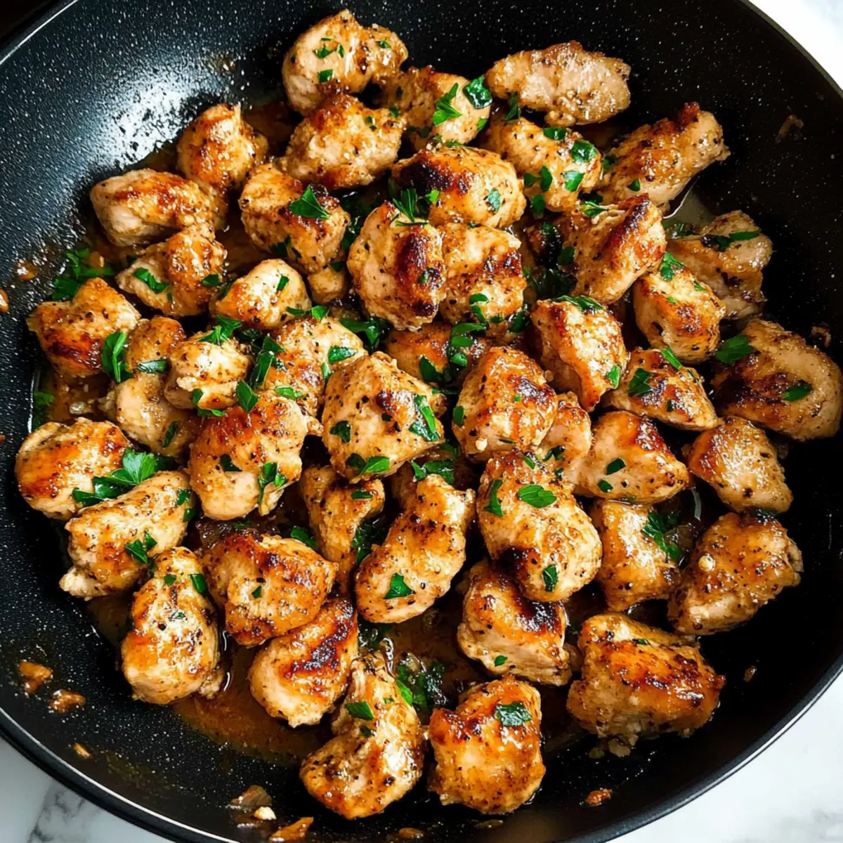 Garlic Butter Chicken Bites