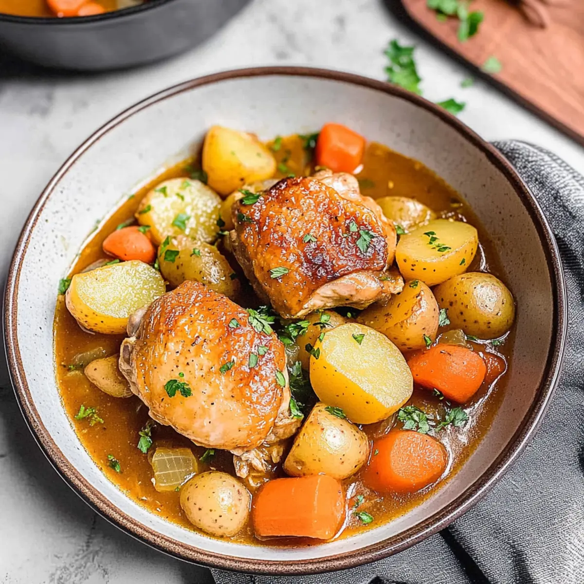 Dutch Oven Chicken Stew