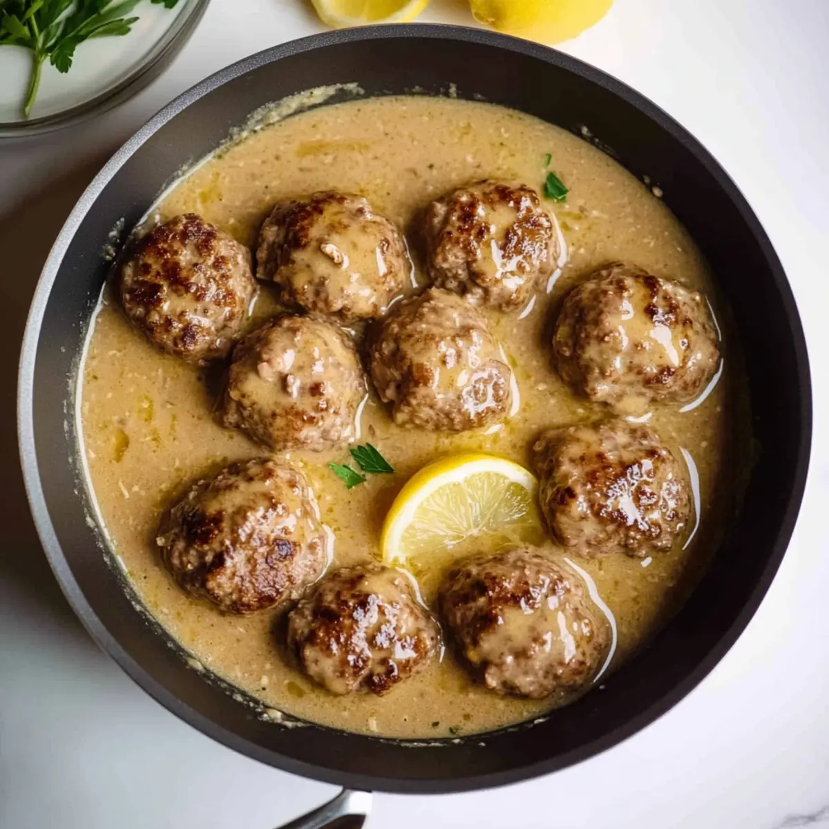 Meatballs In Lemon Sauce