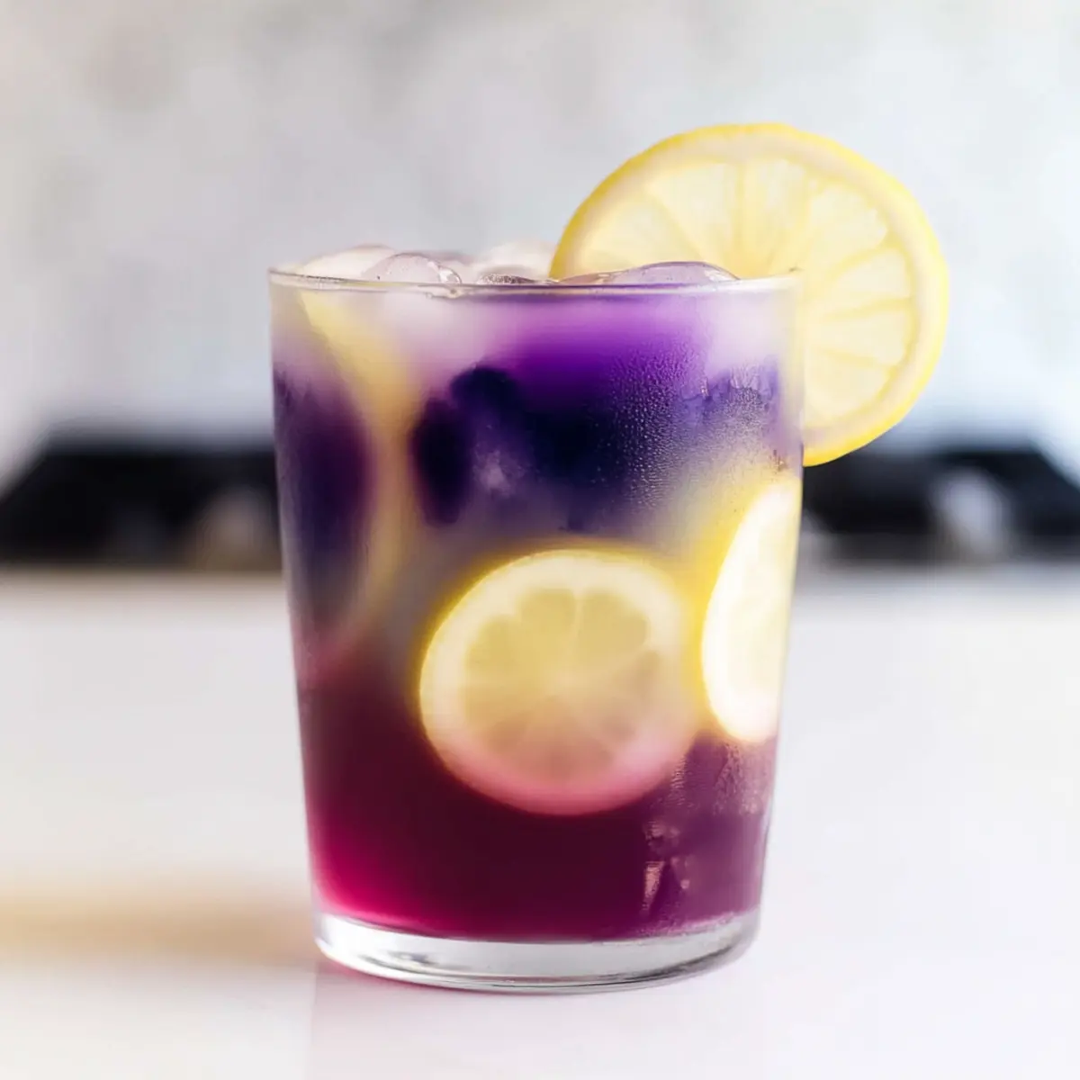 Butterfly Pea Flower Lemonade