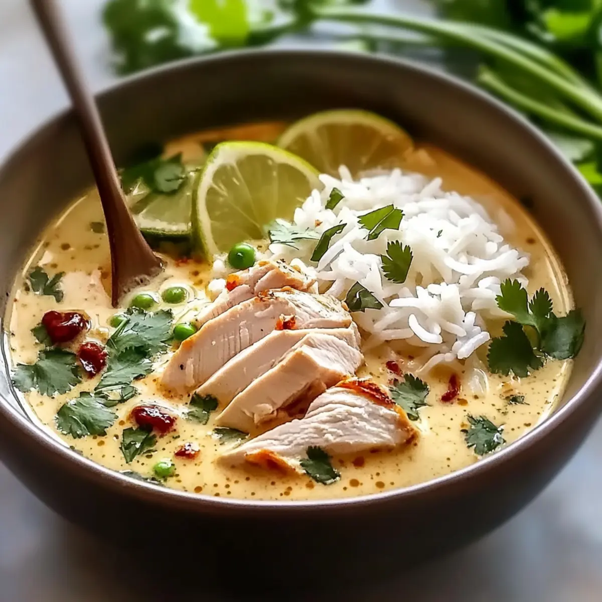 Cozy Up with Coconut Chicken Brothy Rice: Pure Comfort in a Bowl 5 Coconut Chicken Brothy Rice