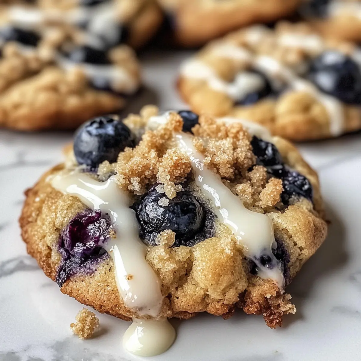 Blueberry Muffin Cookies