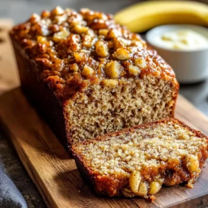 Greek Yogurt Banana Bread