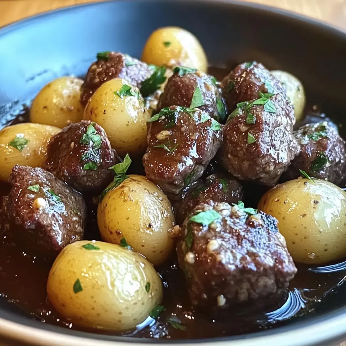 Beef Bites & Potatoes