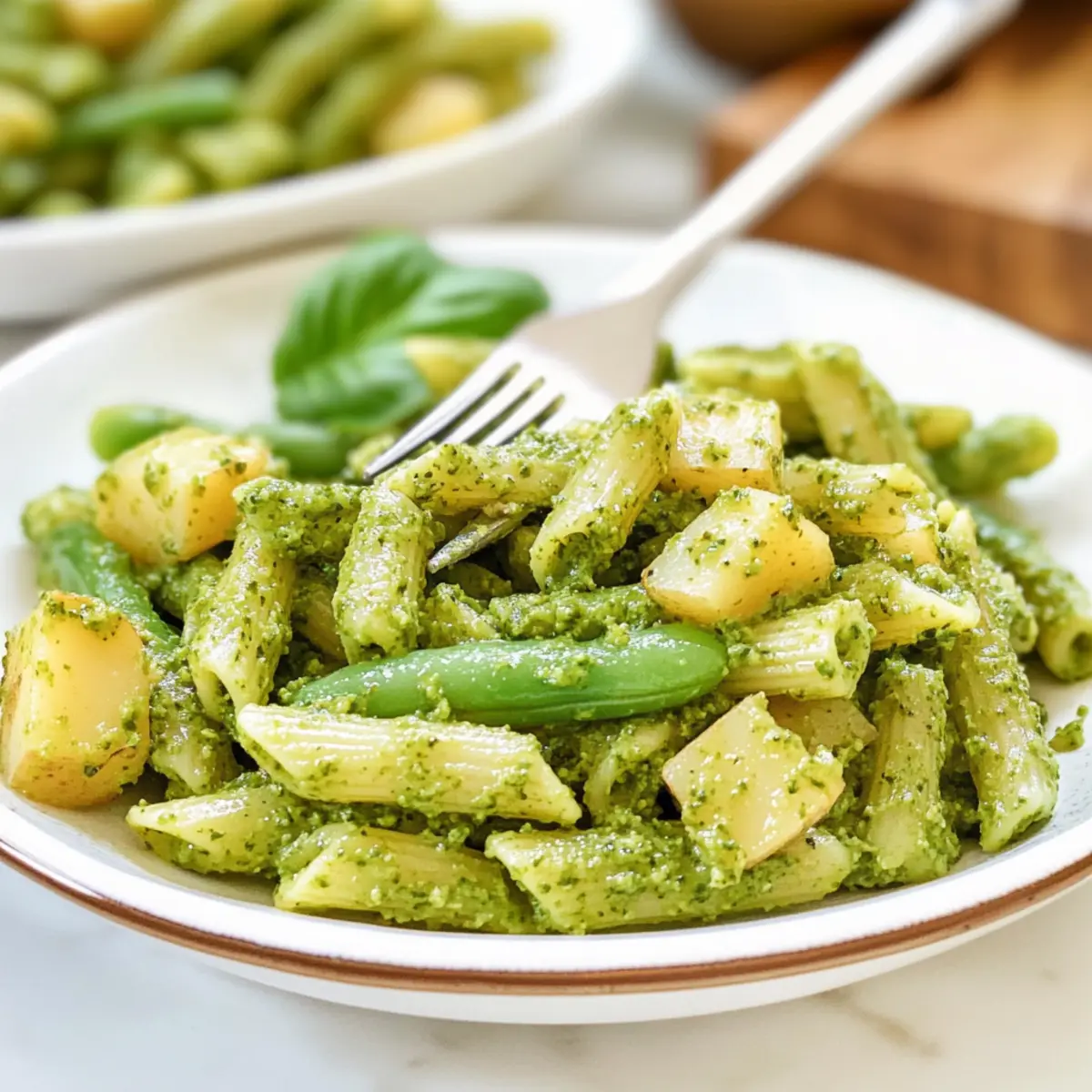 Basil Pesto Pasta