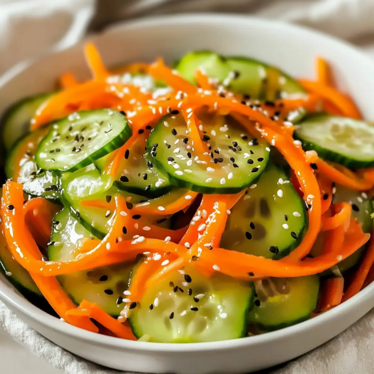 Crisp Cucumber Carrot Salad for a Refreshing Boost 5 Cucumber Carrot Salad