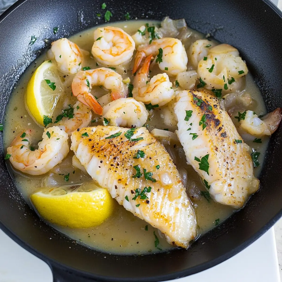 Skillet Tilapia with Shrimp in Zesty Lemon-Wine Sauce 4 fe963856 7ab2 4d30 91e9 85df1b3c2ba8br dotuq9
