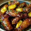 Brown Sugar Pineapple Wings