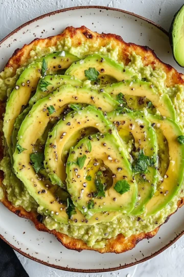 Grain-Free Avocado Flatbread