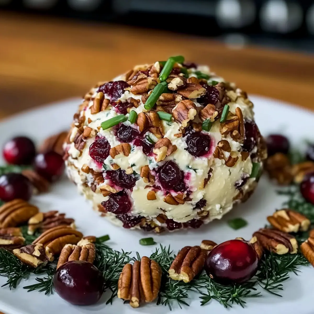 Cranberry Pecan Cheese Ball