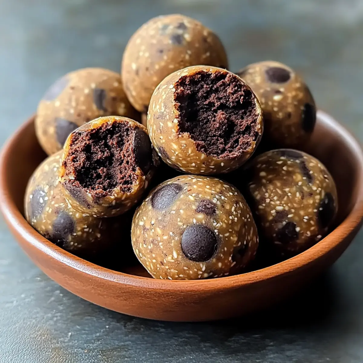 Chewy Brookie Protein Balls