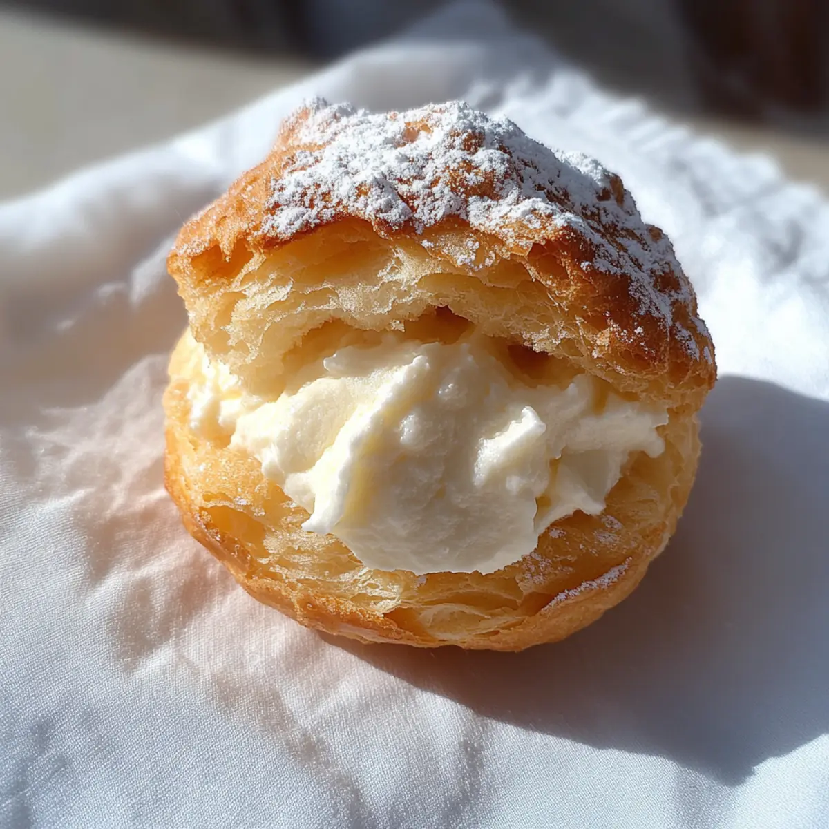 Cheesecake Cream Puffs
