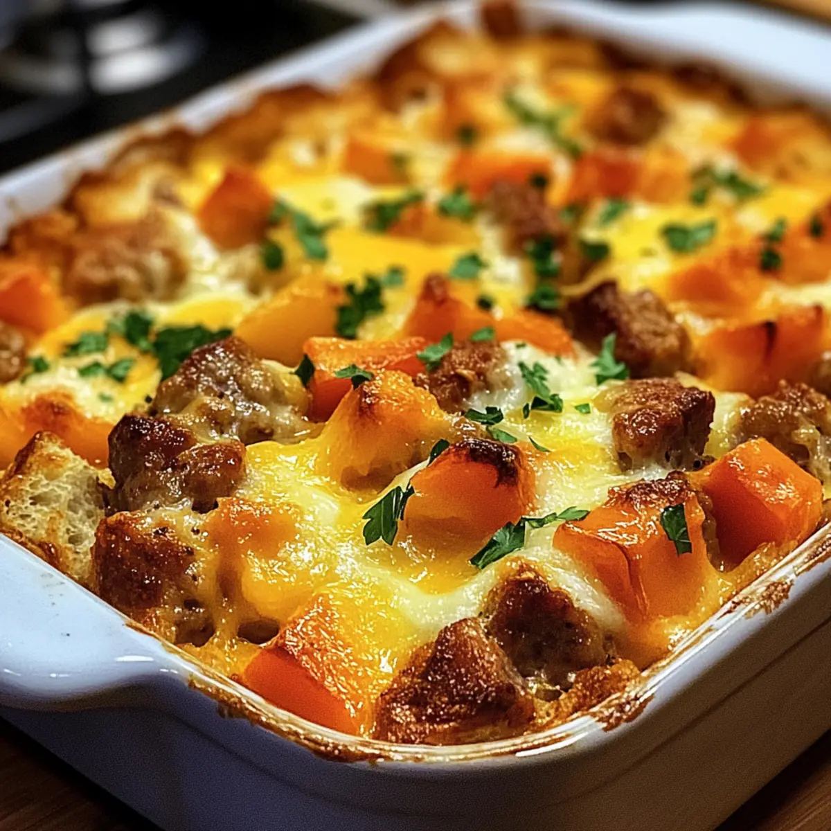 Hearty Amish Breakfast Casserole